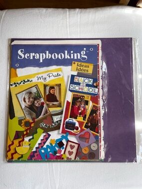 Scrapbooking Kit - Purple - Unbranded